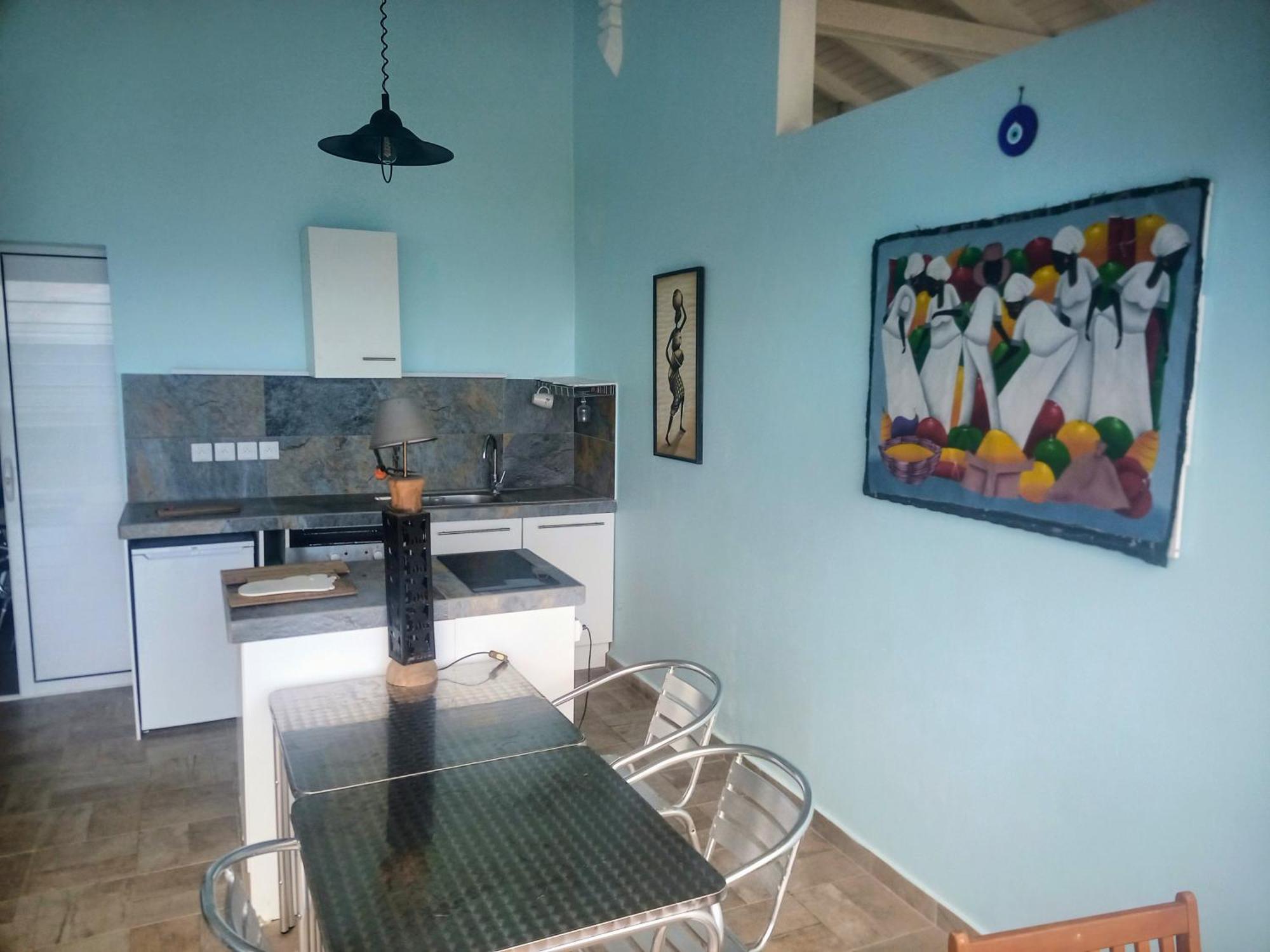 Aux Colibris Amoureux : Loft De Standing Avec Vue Mer Grand-Bourg  Extérieur photo