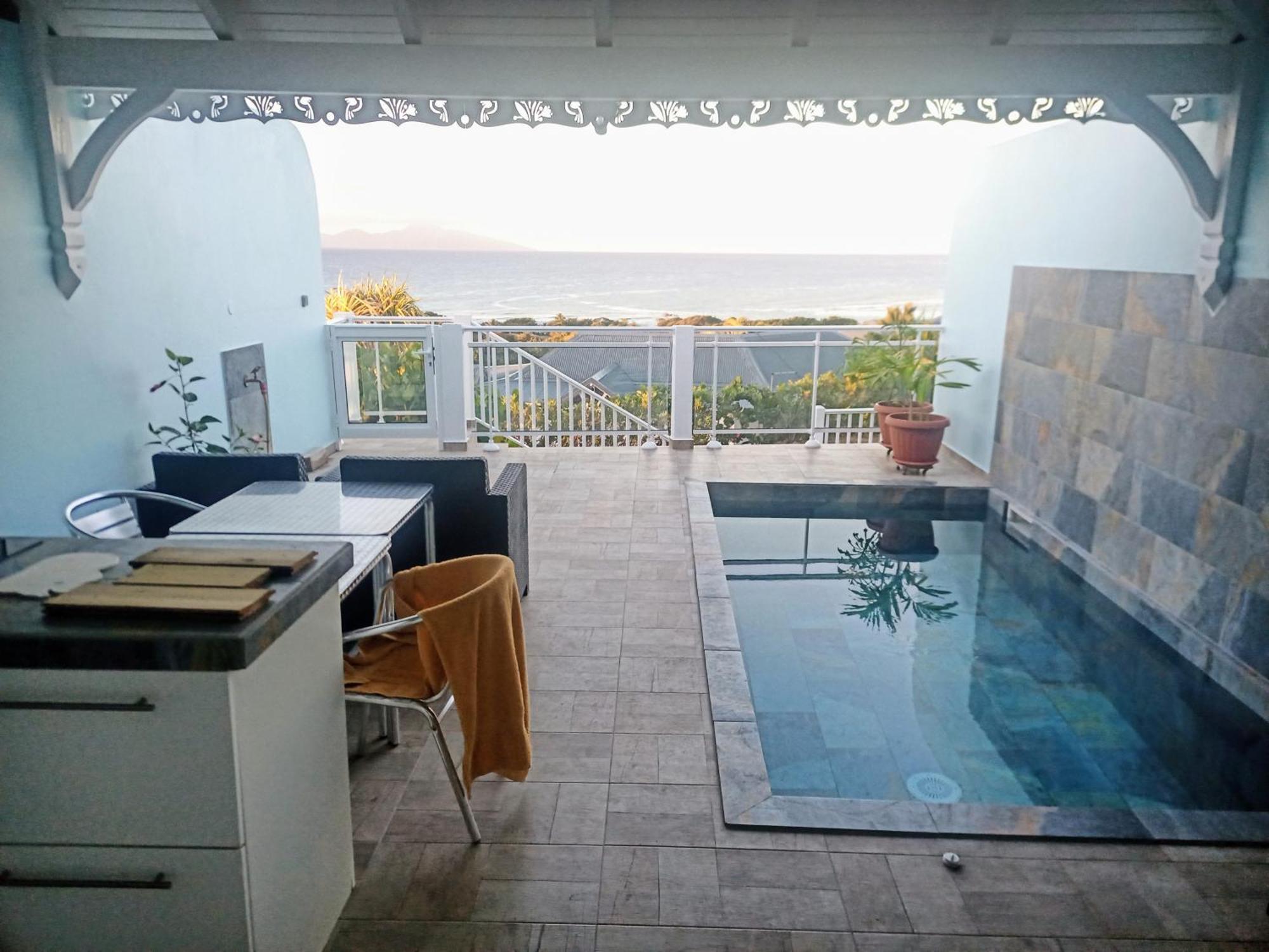 Aux Colibris Amoureux : Loft De Standing Avec Vue Mer Grand-Bourg  Extérieur photo